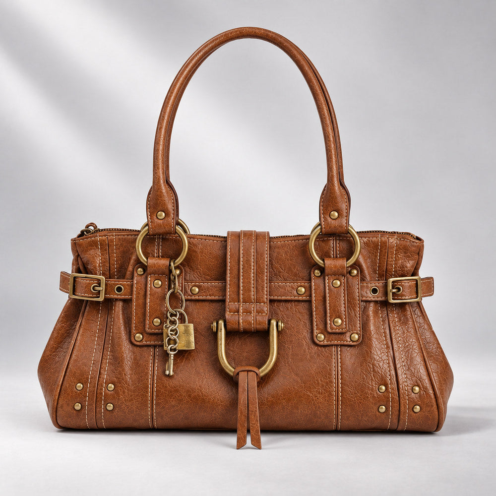 Clea bag in cognac