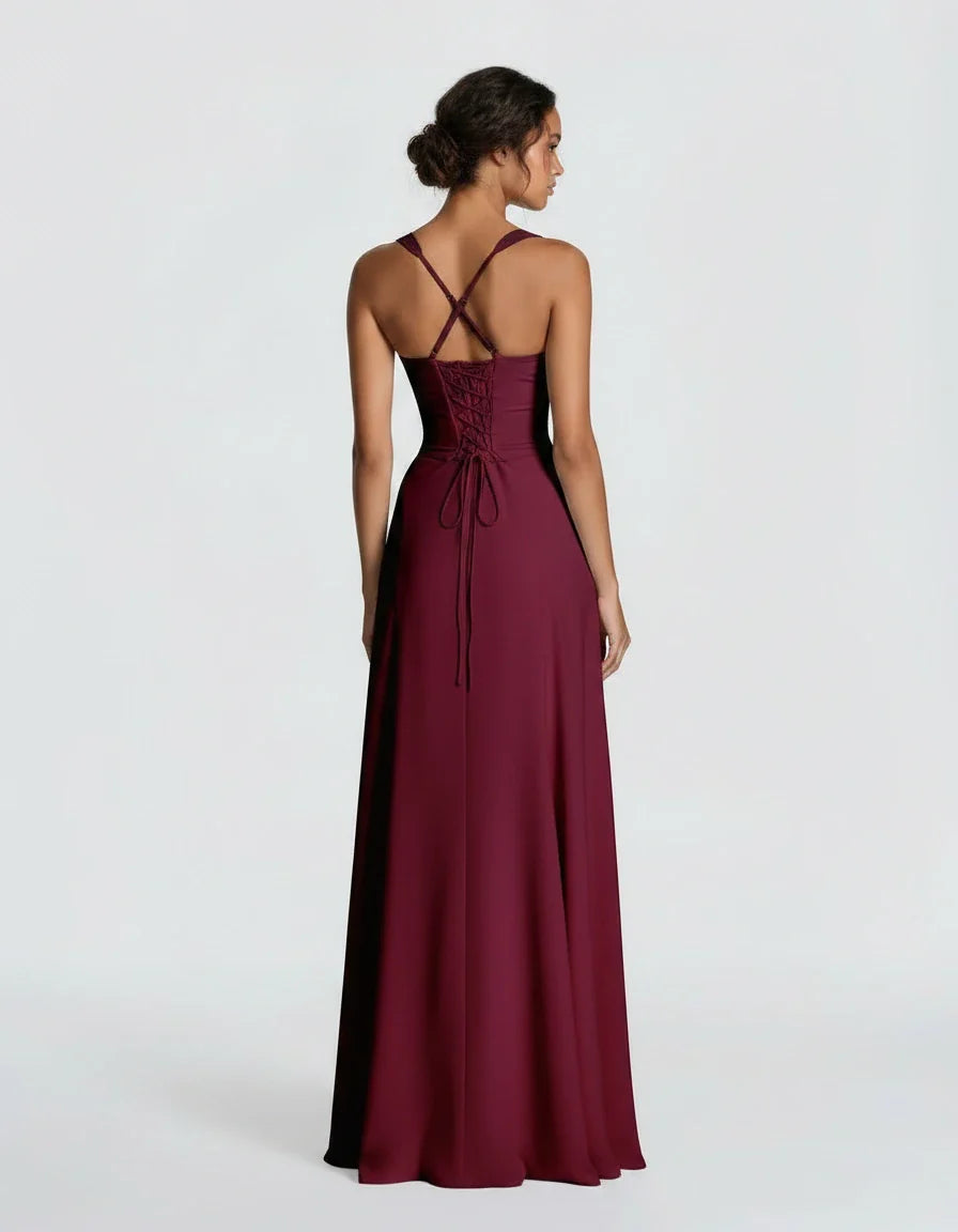 Amara – Flüssiges Satin-Nachthemd