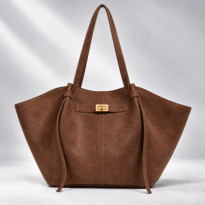 Vela tote in mocha