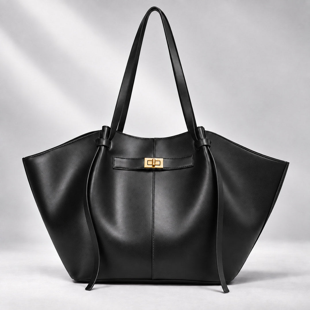Vela tote in black