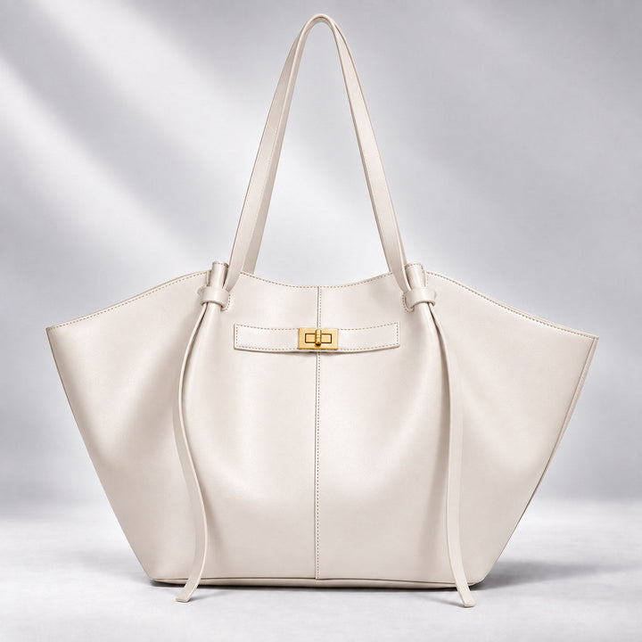 Vela tote in cream